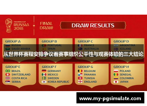 从世界杯赛程安排争议看赛事组织公平性与观赛体验的三大结论